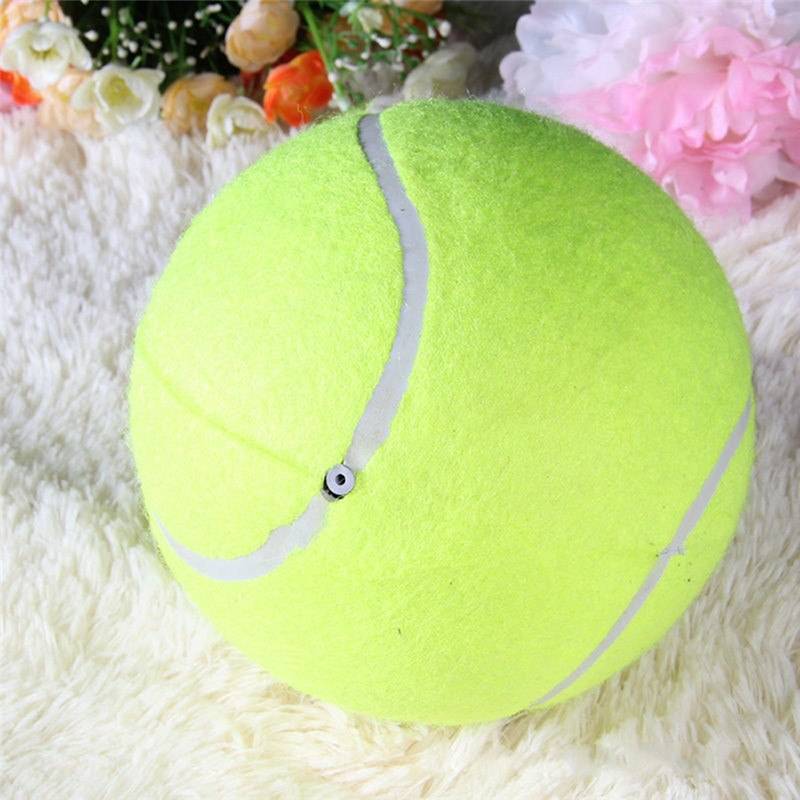 492-1f5d0f6ebb6c7f90251727244e2ae0fc.jpg Giant Rubber Tennis Ball Dog Toy Outdoor Fun & Sports Size : 240 mm