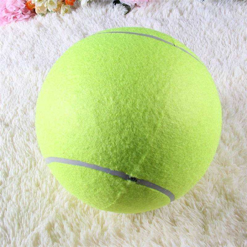 492-439c599d9e197146a683cb1dc33e389f.jpg Giant Rubber Tennis Ball Dog Toy Outdoor Fun & Sports Size : 240 mm