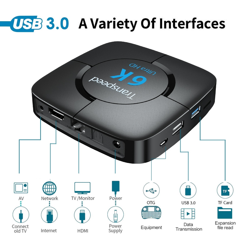 TV Box Google Voice Assistant Youtube 6K 3D Wifi TV Box Google Voice Assistant Youtube 6K 3D Wifi